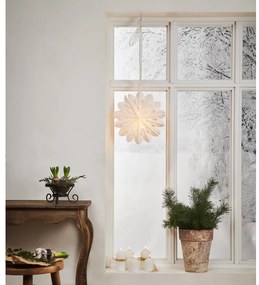 Бяла коледна светлинна украса ø 40 cm Clipp - Star Trading