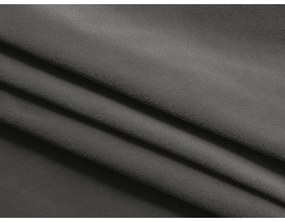 Тъмносив кадифен разтегателен ъглов диван с място за съхранение (десен ъгъл) Kapua – Makamii