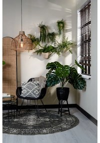 Лампа за таван в естествен цвят с абажур от ратан ø 42 cm Pocita - Light &amp; Living