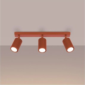 Brilagi - LED точково осветително тяло CRESTO 3xGU10/10W/230V червено