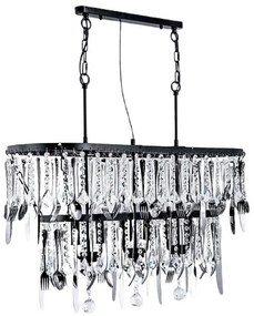 Релса покрив Elmark Dinner осветително тяло с шест светлини