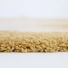 Детски килим в цвят жълта охра ø120 cm Bohemian Bird Miel – Nattiot