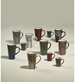 Зелени глинени чаши за еспресо в комплект от 4 бр. 100 ml Hela – Villa Collection