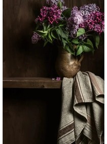 Ленена покривка 40x200 cm Beige Stripe Vintage – Linen Tales