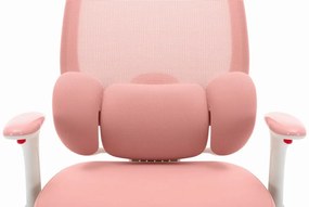 Ергономичен розов детски стол HC-999 - плат