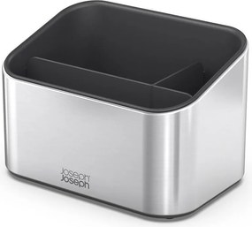 Метална стойка за перилни препарати в блестящо сребрист цвят Surface – Joseph Joseph