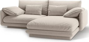 Бежов ъглов диван (десен ъгъл) Torino – Micadoni Home