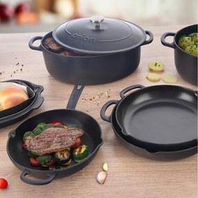 Чугунен тиган ø 24 cm LITINA SMALT - Orion