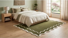Тъмнозелен килим 160x230 cm Dolce – ESTE