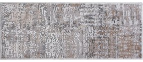 Сиво-бежови памучни килими за стълби в комплект от 16 бр. 25x65 cm Milano Bej – Vitaus