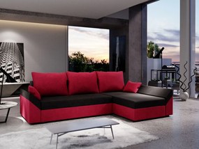 Ъглов диван Eibar-Mauro-kokkino