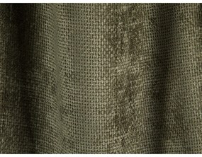 Зелен шенилов ъглов диван (десен ъгъл/U форма) Treno – Cosmopolitan Design