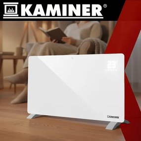 Стъклен електрически конвектор Kaminer 26573 – Отоплителен панел