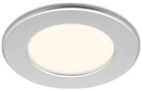 Briloner 7049014 - LED вградено осветително тяло за баня 6W/230V IP44 матов хром