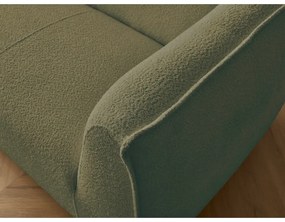 Зелен диван от прежда с примки от букле 242 cm Giorgia – Bobochic Paris