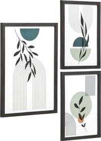 Черна рамка 3 бр. висяща 30x40 cm Aspen – House Nordic