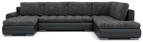 Разтегателен диван в П-образна форма TONIO II, 300x75x200, lawa 17/soft 11, дясно