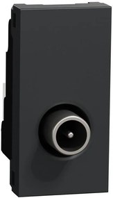 SE Розетка TV тип коаксиал 1.5dB 1 мод. цвят Антрацит Unica  - NU346154