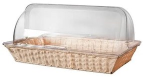 Комплект PVC панер с метален корпус и пластмасов ролтоп капак 53x31.5xH9см GCC-(671003A-RE) - Horecano