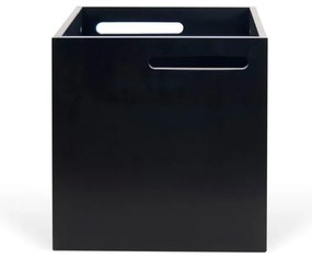 Черна кутия за съхранение на книжарница Berlin - TemaHome