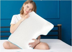 Анатомична възглавница с пълнеж от мемори пяна 40x58 cm – Mila Home