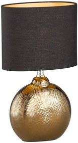 Настолна лампа F&amp;H Foro-23φ 13β 37ψ cm-Bronze-Black