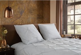 Сиво единично удължено спално бельо от микрофибър 140x220 cm Pure Elegance – Good Morning