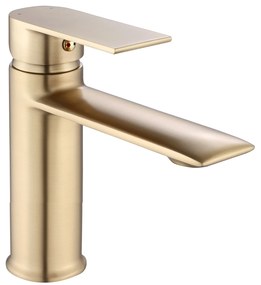 Смесител за мивка REA Veneta Brush Gold low