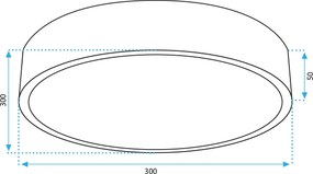 Плафон APP1404-C 30cm