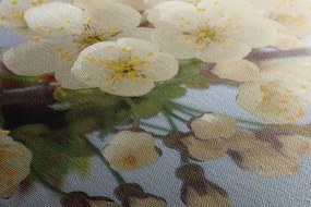 Картина на платно – Цъфтящо клонче на череша
