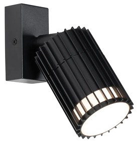 Дизайнерски външен таванен прожектор черен IP44 - Борис