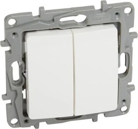 Legrand Сериен ключ цвят Бял Niloe  - 764506