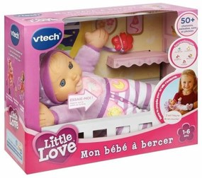 Бебешка кукла Vtech Mon bebe a bercer