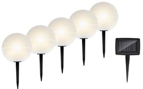 Grundig - К-кт 5x LED RGBW Соларна лампа LED/3,2V IP44