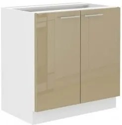 Подов шкаф за мивка Lyona 80 ZL 2F BB-Cappuccino