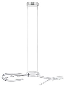 Eglo 97488 - LED Кристален полилей на кабел VALLEMARE 1 2xLED/8W/230V