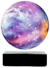 Черна светлинна декорация за контакт ø 12 cm Galaxy – Gingko