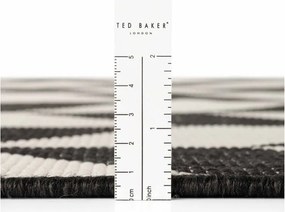 Черна/кремава пътека за открито и закрито 80x200 cm Haringey Terrick – Ted Baker