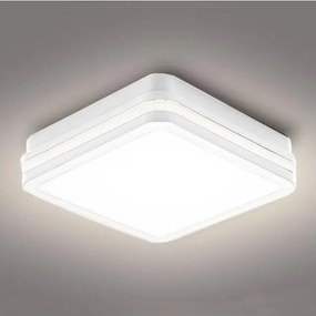 Brilagi - LED външно осветително тяло BENE LED/18W/230V 22x22 cm бяло IP54