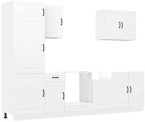 3314761 vidaXL Комплект кухненски шкафове от 7 части Kalmar, инженерно дърво