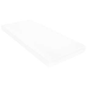 282805 vidaXL Матрак, 100x200 см, 7 зони, PU пяна, 10 см, H2, H3