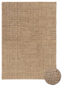 Ръчно изработен вълнен килим подходящ за пране в естествен цвят 80x140 cm Unexpected Wool – Lorena Canals