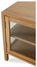 Маса за телевизор от декор от дъб в естествен цвят 160x50x40 cm Ceci – MOME