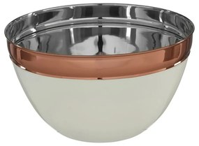 Купа от неръждаема стомана в меден и бежов цвят ø 26 cm Prescott – Premier Housewares