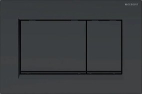 Geberit 115.883.16.1 - Спускателен бутон Sigma30 24,6x16,4 cm матово черно