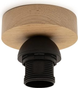 Brilagi - Плафон PARTY 1xE27/60W/230V Ø 10 см, дъб