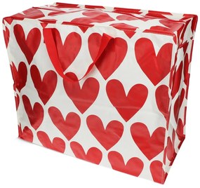 Кутия за съхранение на дрехи от рециклирана пластмаса 58x28x48 cm Hearts – Rex London