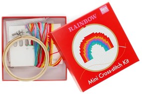 Творчески комплект Cross-stitch Kit Rainbow – Rex London
