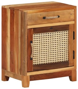 Sonata H Нощно шкафче, 40х30х50 см, регенерирано дърво масив