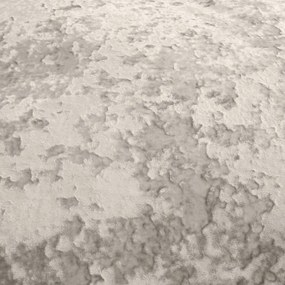 Бежово кадифено удължено спално бельо за двойно легло 230x220 cm Crushed - Catherine Lansfield